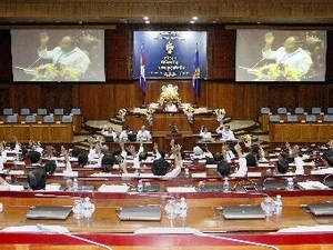The opening session of the Cambodian National Assembly (Source: AFP/VNA)