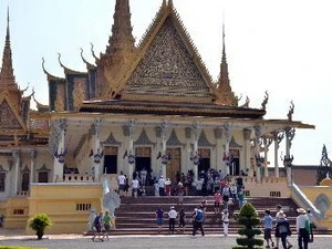 Cambodia's Royal Palace, a tourist site in Phom Penh (Source: VNA)