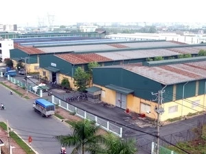 Part of Tan Tao industrial zone, Ho Chi Minh City (Photo: VNA) 