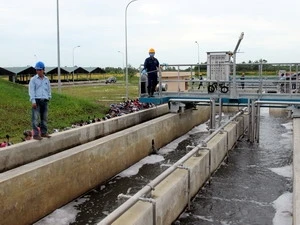 A sewage treatment plant in Soc Trang province (Source: VNA)