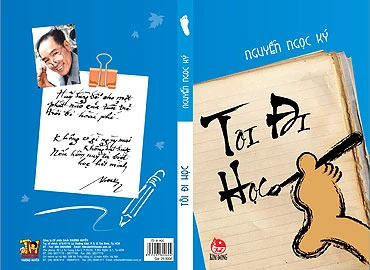 The cover of Nguyen Ngoc Ky book titled "Toi Di Hoc" (I Went to School). (Source: vietvan.vn)