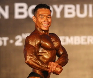 Bodybuilder Nguyen Anh Thong (Source: thanhnienonline)