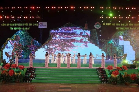 A ceremony to celebrate the city’s 120th founding anniversary during the week (Photo: VNA)