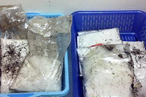 Heroin seized in a trafficking case (Photo: VNA)
