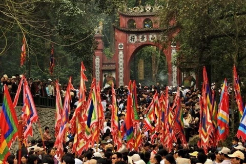 The Hung Kings Temple Festival (Photo: VNA)