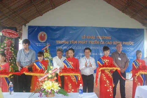 The inauguration ceremony on April 10 (Photo: VNA)