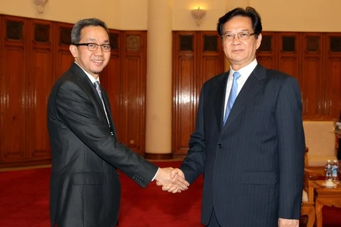 Prime Minister Nguyen Tan Dung receives Brunei Ambassador (Source: VNA)