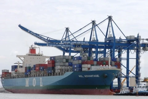 The container port in the complex (Source: VNA)