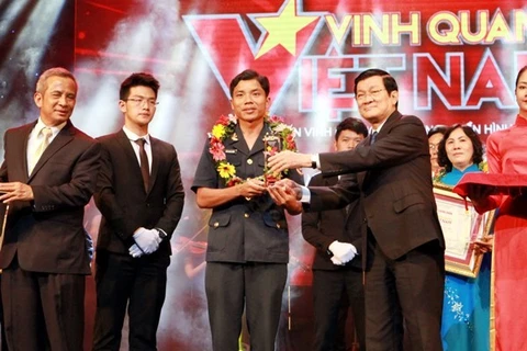Senior Lieutenant Tran Van Vung (Source: VNA)