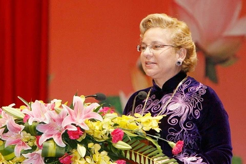 UNESCO chief representative in Vietnam Katherine Muller Marin (Source: VNA)