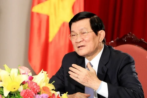President Truong Tan Sang (Source: VNA)