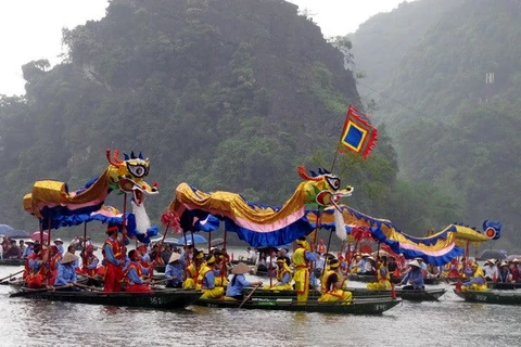 A festival held in the Trang An Tourism Complex (Source: VNA)