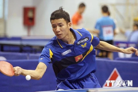 Vietnamese player Dinh Quang Linh 