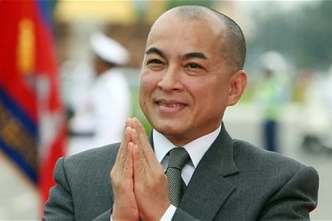 Cambodian King Norodom Sihamoni 