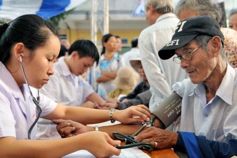 32,500 old and retired people across the nation received free health check-ups thanks to the campaign (Illustrative image. Source: VNA)