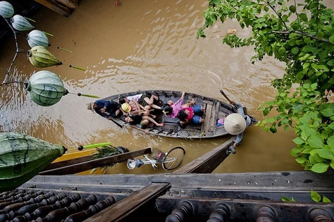 ''Hoi An in flooded season'' taken by photographer Ngo Thanh Minh 
