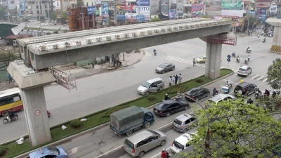 The above-ground metro project in Hanoi using ODA capital 