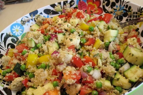 Quinoa salad (Source: escapedtoperu.com)