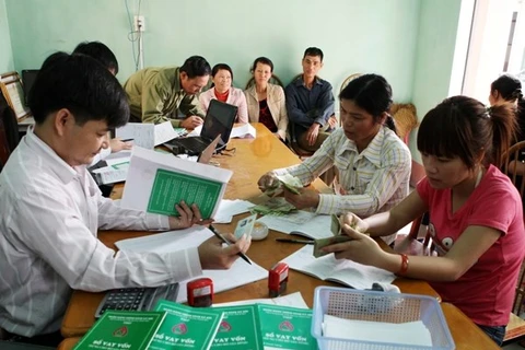 The VBSP has provided preferential loans for around 24.8 million poor and near-poor families (Photo: VNA)