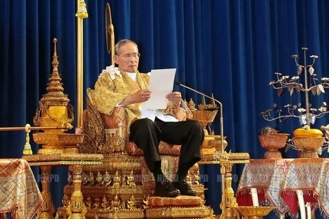 Thai King Bhumibol Adulyadej (Photo: VNA)