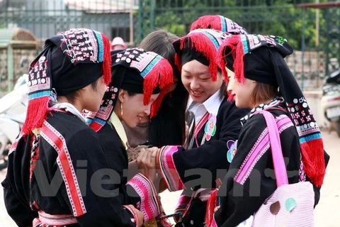 Girls from Dao ethnic community. (Photo: VNA)