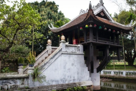Mot Cot (One-pillar) Pagoda (Photo: CNN)