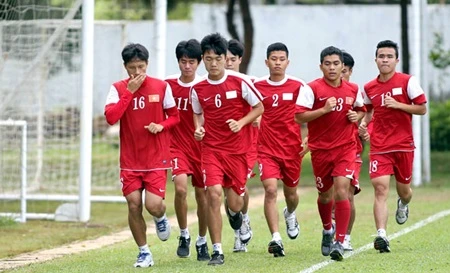 The national U19 team will represent Viet Nam at the Singapore SEA Games next year (Photo thethaovanhoa.vn)