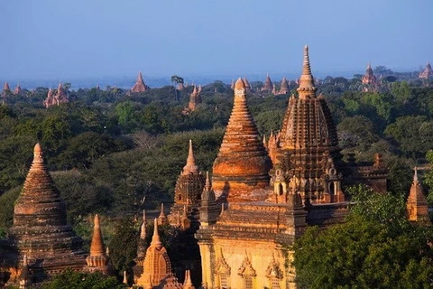 A tourist attraction in Myanmar. (Photo: AFP/VNA)