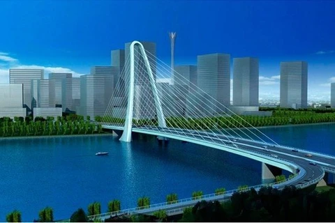 Thu Thiem 2 Bridge drawing (Source: VNA)