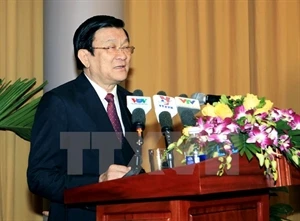 President Truong Tan Sang (Photo: VNA)