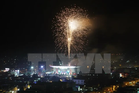 A firework display (Source: VNA)