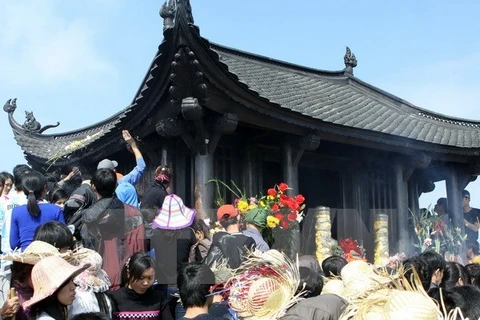 Dong pagoda in Yen Tu relic site (Source: VNA)
