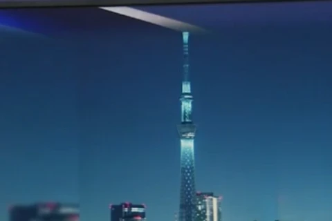 The expected design of the tower (Photo: vtv.vn)