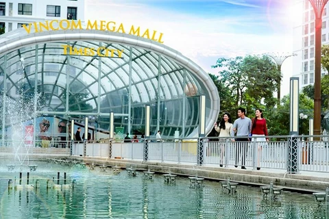 The Vincom Mega Mall Times City covers 200,000 square meters inside Times City (Photo: Vingroup)