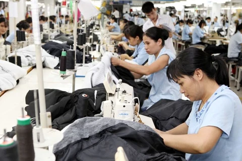 A garment workshop (Photo: VNA)