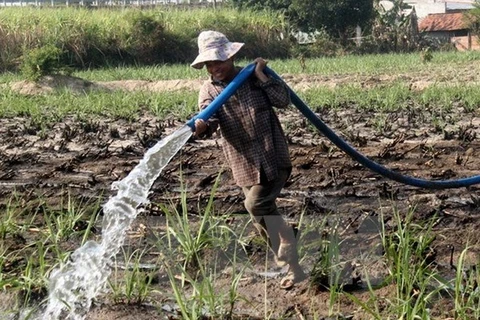 Water is the foundation of poverty reduction, economic growth, and environmental sustainability. (Photo: VNA)