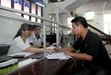 Office of the Hai Phong Tax Department (Photo: VNA)