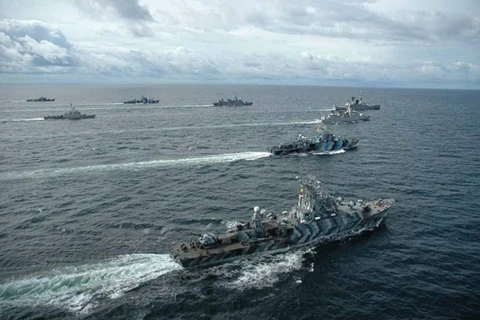 Indonesian naval forces (Photo: AP/VNA)
