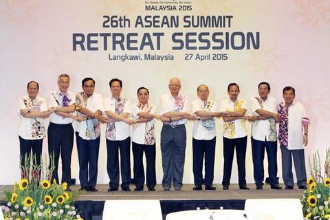 PM Nguyen Tan Dung attended the 26th ASEAN Summit in Malaysia. (Photo: VNA)