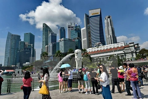 A tourist site in Singapore - a member nation of ASEAN (Photo: AFP/VNA)