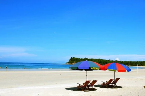 Quan Lan beach. (Photo: dulichvietnam.com)
