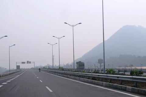 Noi Bai-Lao Cai Expressway. (Photo: Vietnamplus)