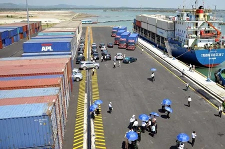 Chu Lai Seaport in Quang Nam province (Photo: VNA)