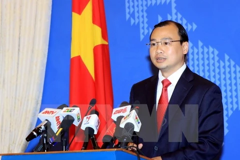 Spokesman for the Foreign Ministry Le Hai Binh (Source: VNA)