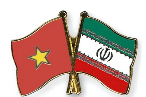 Vietnam seeks stronger economic partnership with Iran. (Photo: crossed-flag-pins.com)