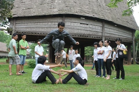 A number of games for children will be offered at the Museum of Ethnology on May 30-31. (Photo: VNA)