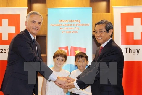 Swiss Consulate General in Ho Chi Minh City inaugurated (Source: VNA)