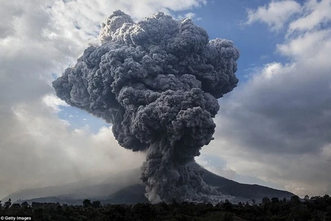 Mount Sinabung volcano. (Photo: VNA)