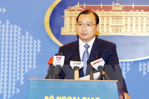 Foreign Ministry’s spokesperson Le Hai Binh (Source: VNA)