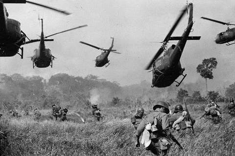 A picture of the war in Vietnam (Photo: AP)